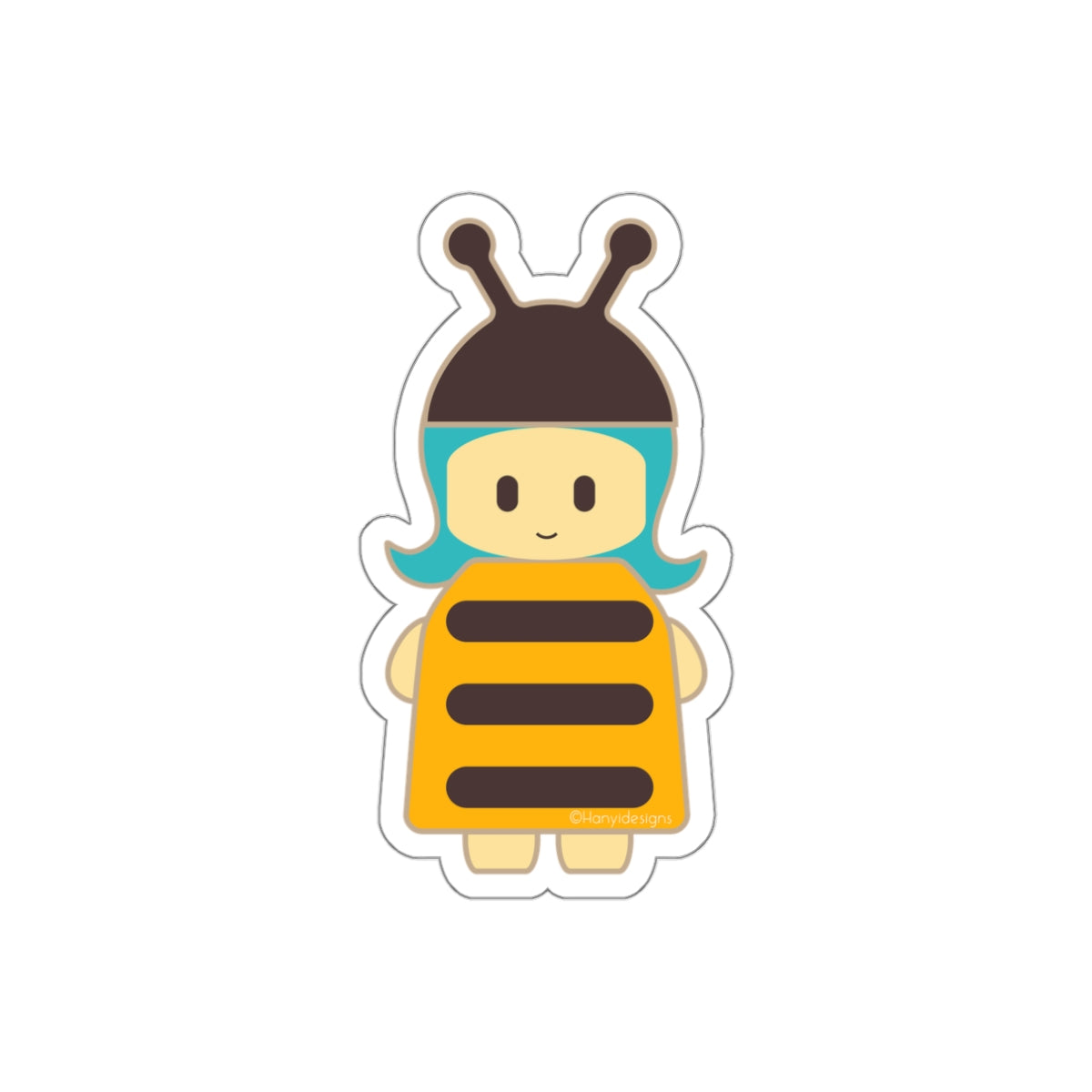 Die-Cut Stickers - Maicey Honey Bee Costume Stickers