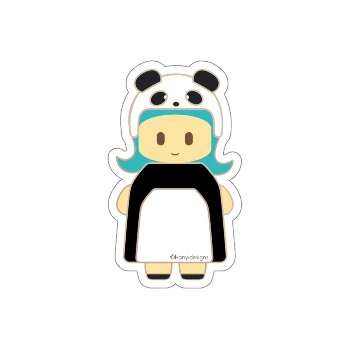 Die-Cut Stickers Maicey Panda