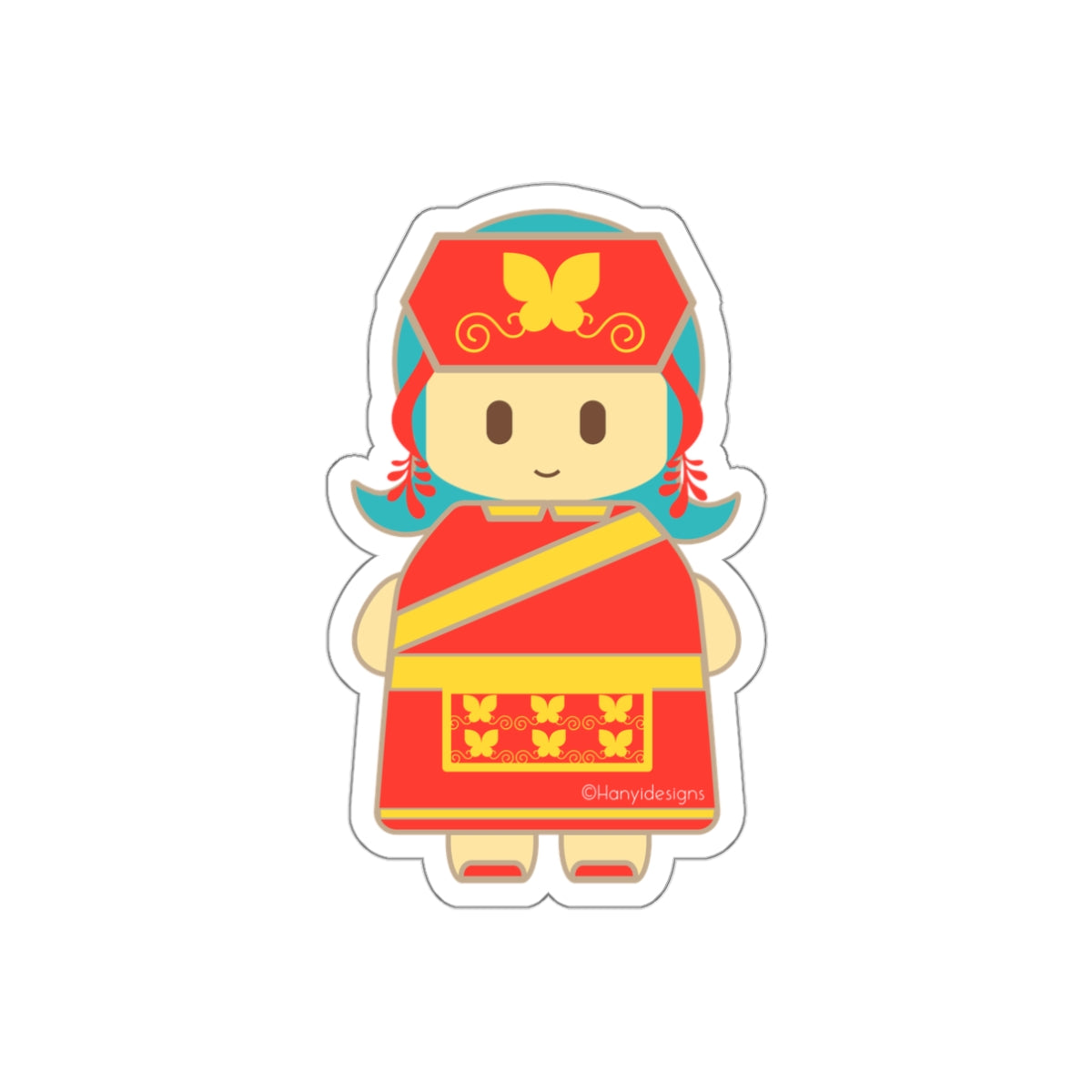 Die-Cut Stickers - Maicey Chinese Costume Design